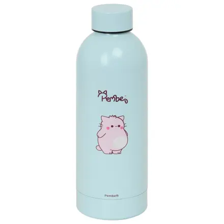Pembe The Pink Cat stainless steel thermos bottle product photo