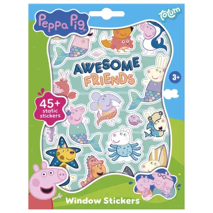 Peppa Pig Awesome Friends Window Decal Set product photo