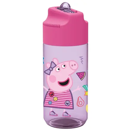 Peppa Pig Core Hydro plastic straw bottle 430 ml product photo