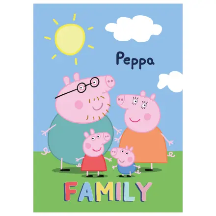 Peppa Pig Family Fleece Blanket product photo