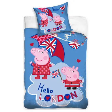 Peppa Pig Hello London Duvet Cover product photo