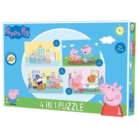 Peppa Pig Home Puzzle 4-in-1 product photo