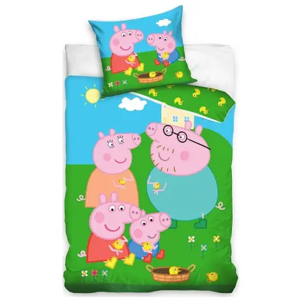 Peppa Pig Piggy Family Duvet Cover product photo
