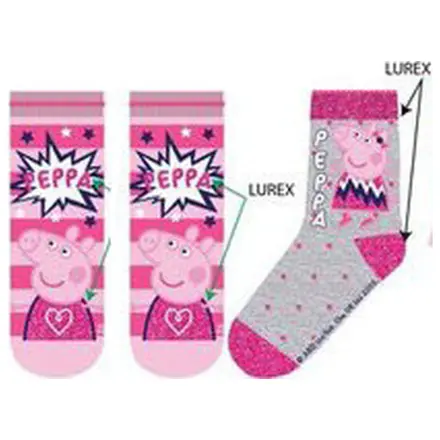 Peppa Pig Pink Kids Socks 31/34 product photo