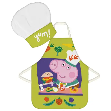 Peppa Pig Yum Kids Apron 2-Piece Set product photo