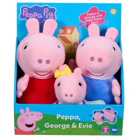 Peppa Pig Plush figures 3er Pack product photo