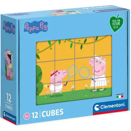 Peppa Pig cube puzzle 12pcs product photo