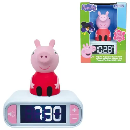 Peppa Pig Digital Alarm Clock with 3D Nightlight product photo