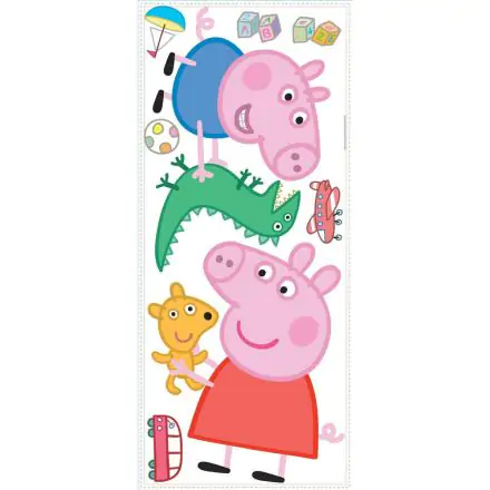 Peppa Pig George and Peppa Playing time decorative vinyl product photo