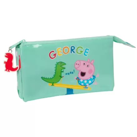 Peppa Pig George triple pencil case product photo
