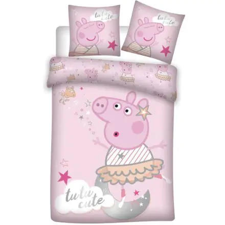 Peppa Pig microfibre duvet cover bed 90cm product photo