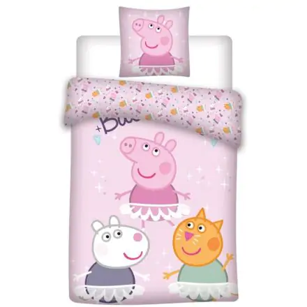 Peppa Pig microfibre duvet cover bed 90cm product photo