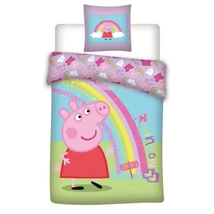 Peppa Pig microfibre duvet cover bed 90cm product photo