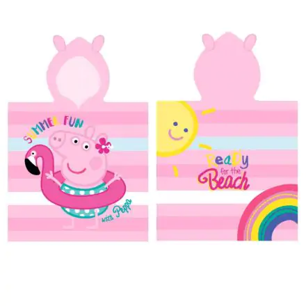 Peppa Pig microfiber poncho towel product photo