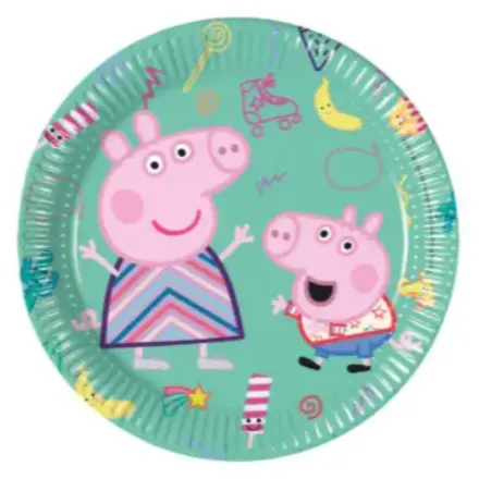 Peppa Pig Next Generation, Peppa Pig Paper Plates 8 pcs 20 cm FSC product photo