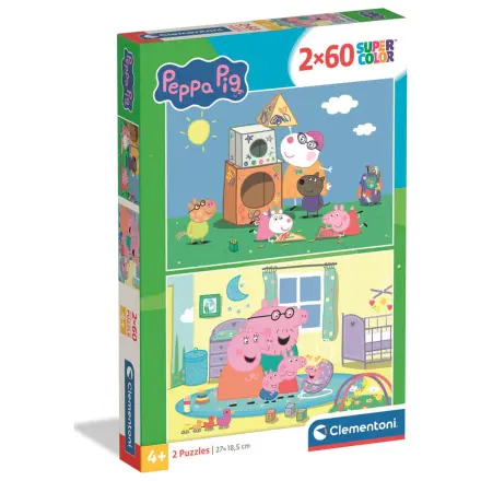 Peppa Pig puzzle 2X60pcs product photo