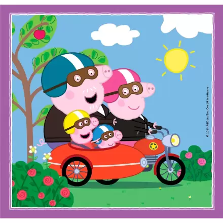 Peppa Pig puzzle 3x48pcs termékfotója