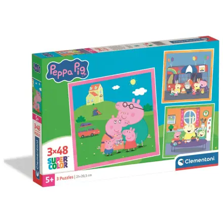 Peppa Pig puzzle 3x48pcs product photo