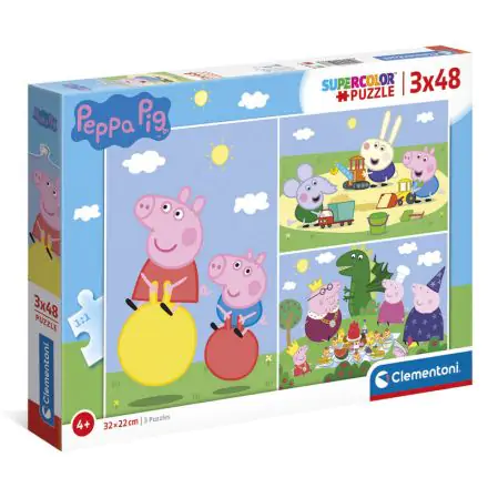 Peppa Pig puzzle 3x48pcs product photo