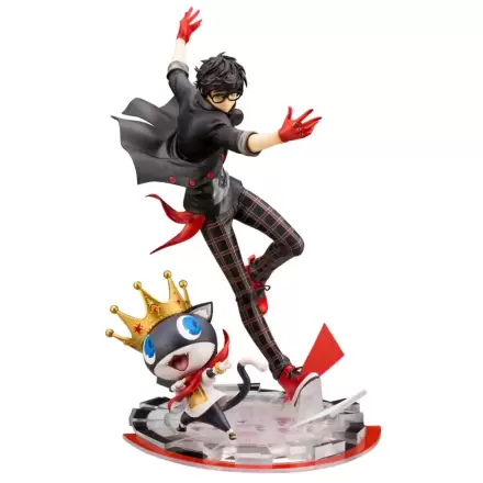 Persona 5 Dancing Star Night ARTFXJ Statue 1/8 Hero & Morgana 25 cm termékfotója