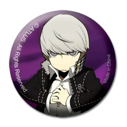 Persona Q metal Pin Badge Protagonist P4 product photo