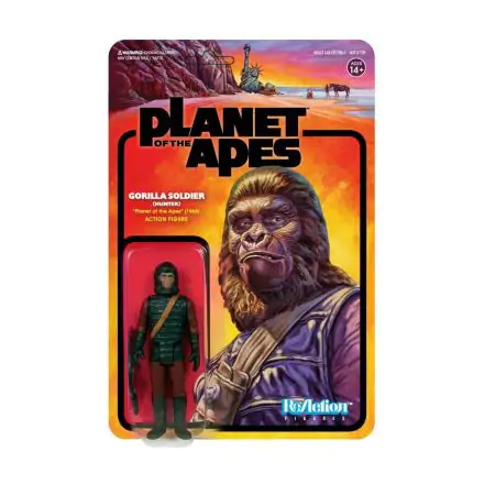 Planet of the Apes ReAction Action Figure Gorilla Soldier (Hunter) 10 cm product photo