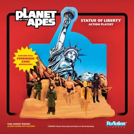 Planet of the Apes ReAction Playset Statue of Liberty SDCC 2018 product photo