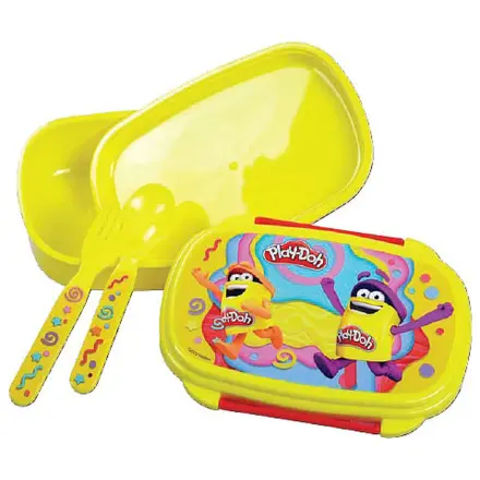 Play-Doh Happy Sandwich Lunchbox and Cutlery Set product photo