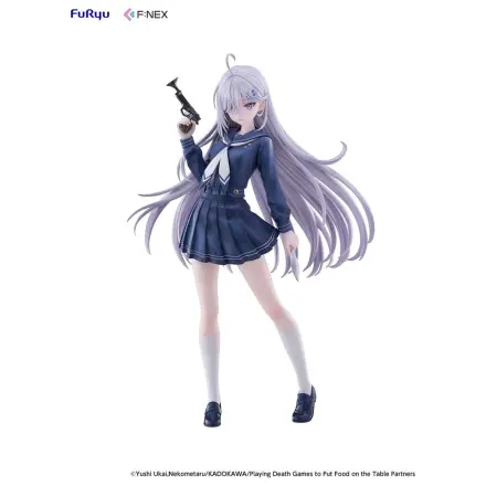 Playing Death Games to Put Food on the Table PVC Figure 1/7 Yuki School Uniform Ver. 24 cm product photo