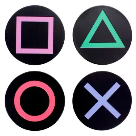 PlayStation Coaster 4-Pack Icons product photo