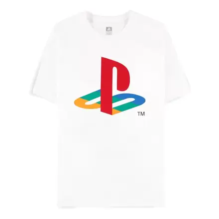 PlayStation T-Shirt Logo White termékfotója