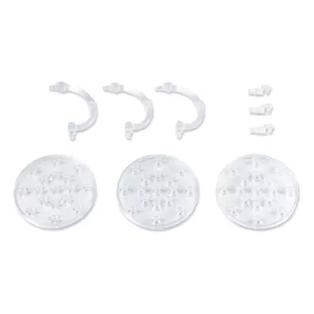 PLUM Figure Stands Multi Base Clear 3-Pack product photo