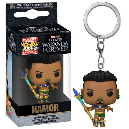 Pocket POP Keychain Black Panther Wakanda Forever Namor product photo
