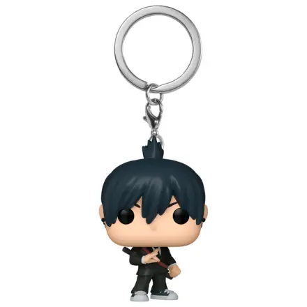 Pocket Funko POP Keychain Chainsaw Man Aki Hayakawa product photo
