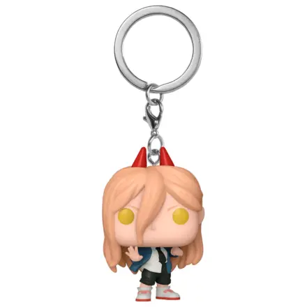 Pocket Funko POP Keychain Chainsaw Man Power product photo