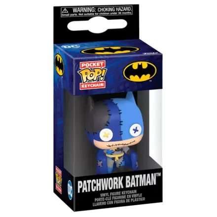 Pocket Funko POP Keychain DC Comics Patchwork Batman termékfotója