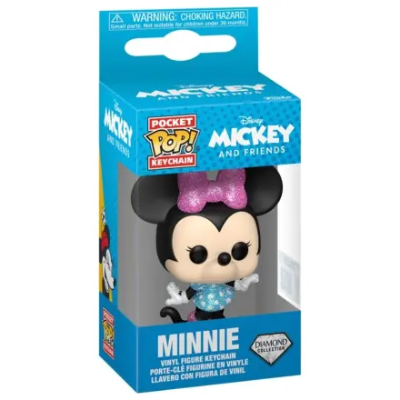 Pocket Funko POP keychain Disney Mickey and Friends Minnie product photo