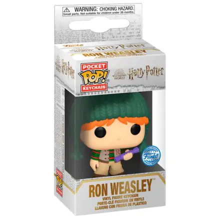 Pocket POP Keychain Harry Potter Holiday Ron Exclusive termékfotója