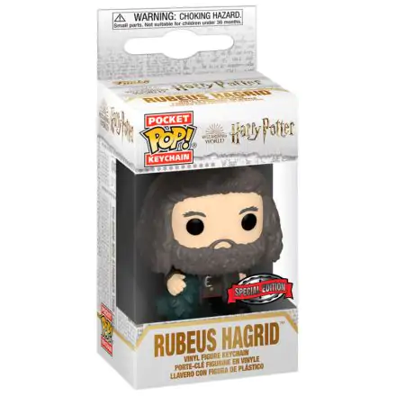 Pocket POP Keychain Harry Potter Holiday Rubeus Hagrid Exclusive product photo