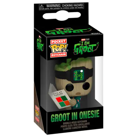Pocket POP Keychain Marvel I am Groot - Groot with Onesie termékfotója