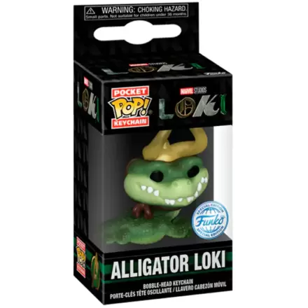 Pocket POP Keychain Marvel Loki Alligator Loki termékfotója