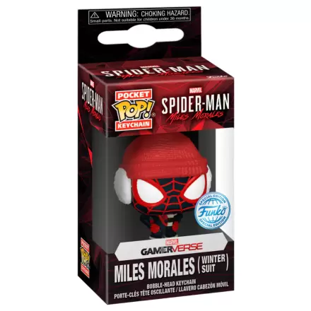 Pocket POP Keychain Marvel Spiderman Miles Morales Winter Miles product photo
