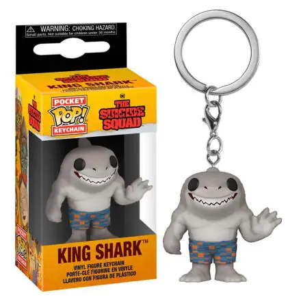 Pocket POP Keychain DC The Suicide Squad King Shark product photo