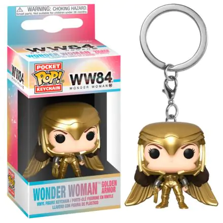 Wonder Woman 1984 Pocket POP! Vinyl Keychain Wonder Woman (Gold Wing) 4 cm product photo