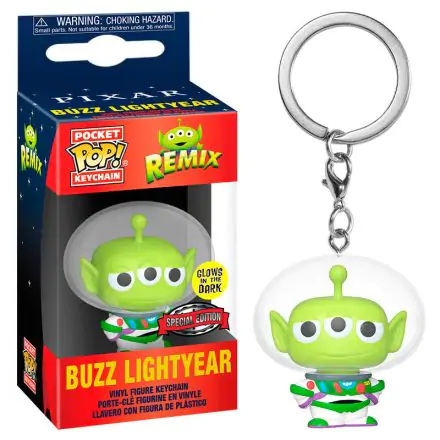 Pocket POP keychain Disney Pixar Alien Remix Buzz Glow Exclusive product photo