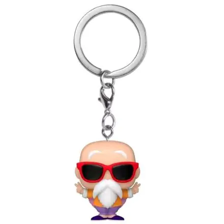 Pocket POP keychain Dragon Ball Z Master Roshi Peace Sign product photo