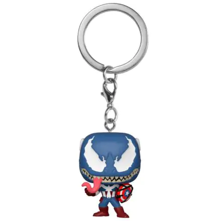 Pocket POP keychain Marvel venomized Captain America product photo