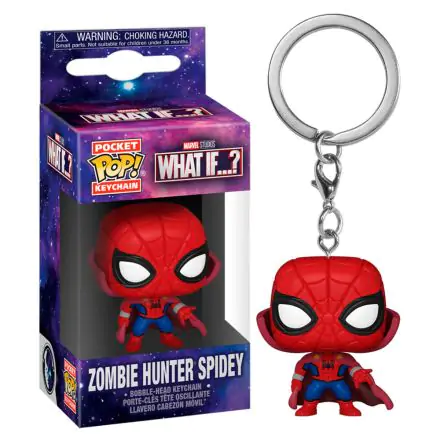 Marvel What If...? Pocket POP! Vinyl Keychains 4 cm Zombie Hunter Spidey Display (12) product photo