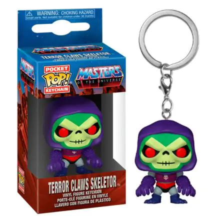 Pocket POP keychain Masters of the Universe Skeletor with Terror Claws product photo