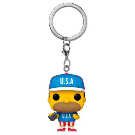 Pocket POP keychain Simpsons USA Homer product photo